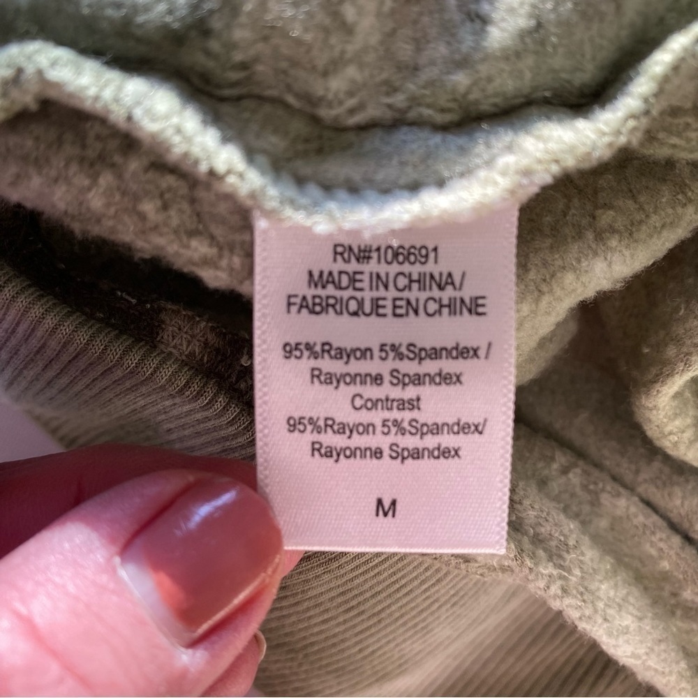 YOUNG FABULOUS & BROKE Juliette Joggers Green Ombré Size M (GUC) - Picture 13 of 14